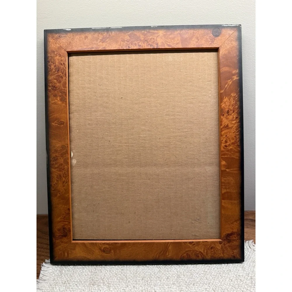 Vintage Martin Aborn Burl Wood Picture Frame 10x12